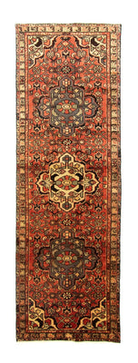 Tapis de couloir Tapis persan - Nomadic - 295 x 96 cm - marron