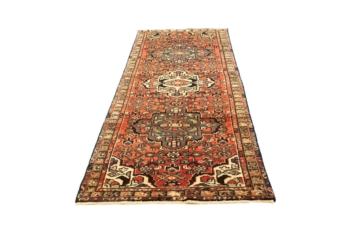 Tapis de couloir Tapis persan - Nomadic - 295 x 96 cm - marron