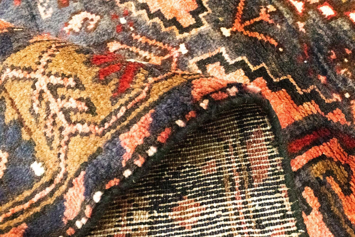 Tapis de couloir Tapis persan - Nomadic - 295 x 104 cm - bleu