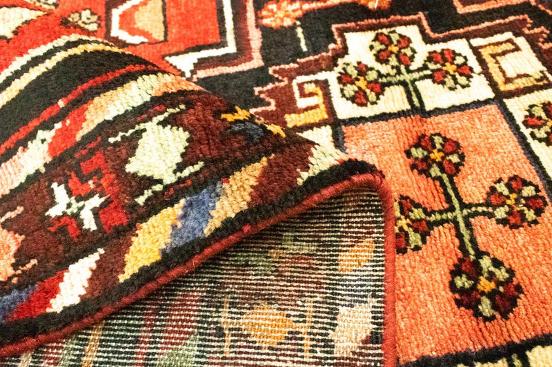 Tapis de couloir Tapis persan - Nomadic - 292 x 105 cm - rouge