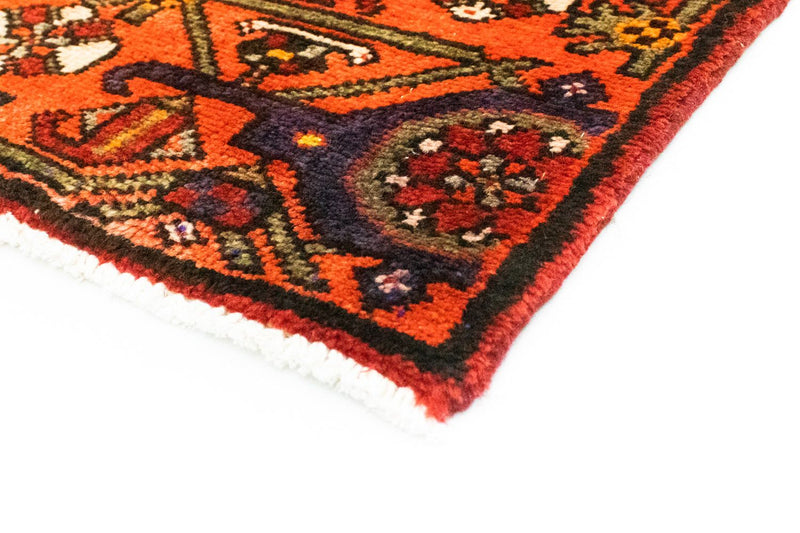 Tapis de couloir Tapis persan - Nomadic - 297 x 102 cm - rouge