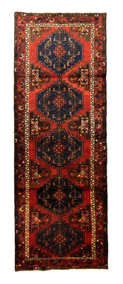 Tapis de couloir Tapis persan - Nomadic - 305 x 105 cm - bleu