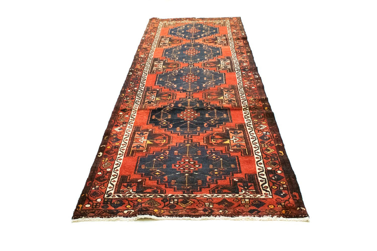 Tapis de couloir Tapis persan - Nomadic - 305 x 105 cm - bleu