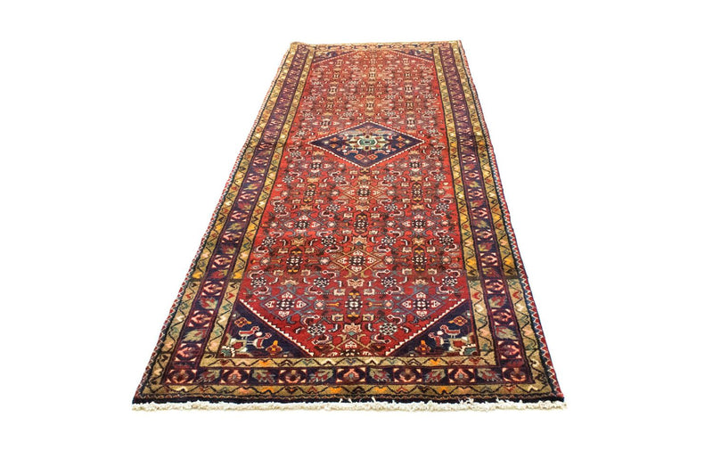 Tapis de couloir Tapis persan - Nomadic - 310 x 107 cm - rouge