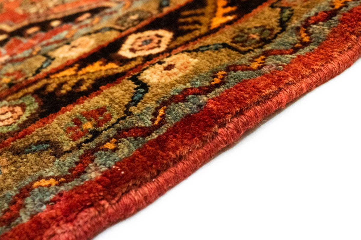 Tapis de couloir Tapis persan - Nomadic - 352 x 119 cm - bleu