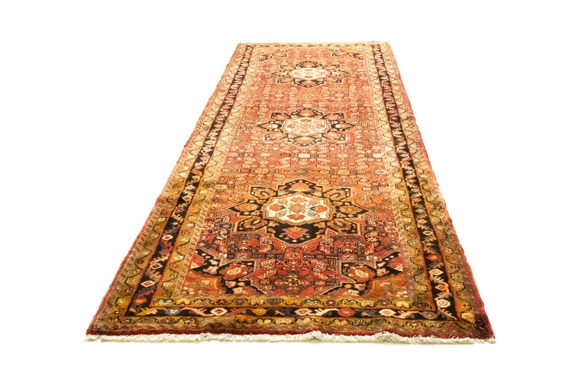 Tapis de couloir Tapis persan - Nomadic - 352 x 119 cm - bleu