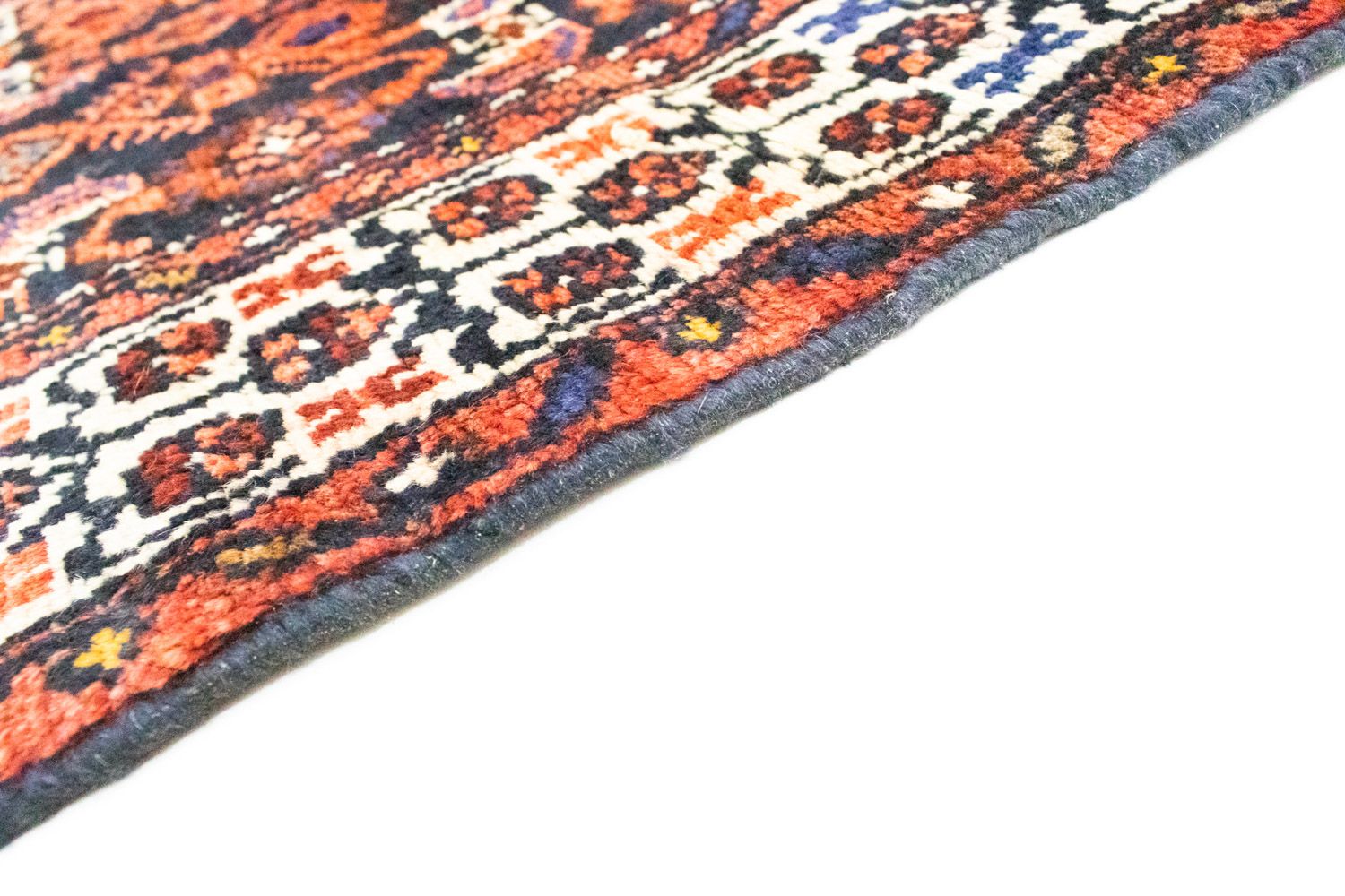 Tapis de couloir Tapis persan - Nomadic - 427 x 103 cm - marron