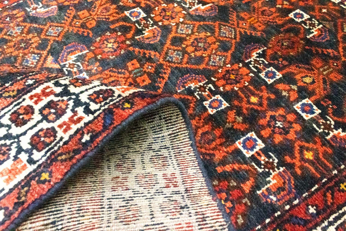 Tapis de couloir Tapis persan - Nomadic - 427 x 103 cm - marron