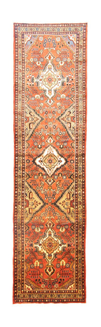 Tapis de couloir Tapis persan - Nomadic - 400 x 101 cm - orange