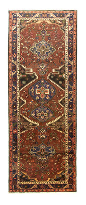 Tapis de couloir Tapis persan - Nomadic - 295 x 107 cm - marron