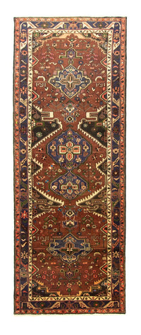 Tapis de couloir Tapis persan - Nomadic - 295 x 107 cm - marron