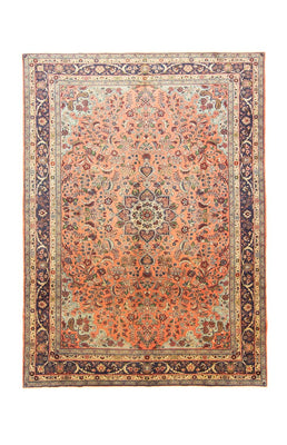 Tapis persan - Nomadic - 291 x 211 cm - orange