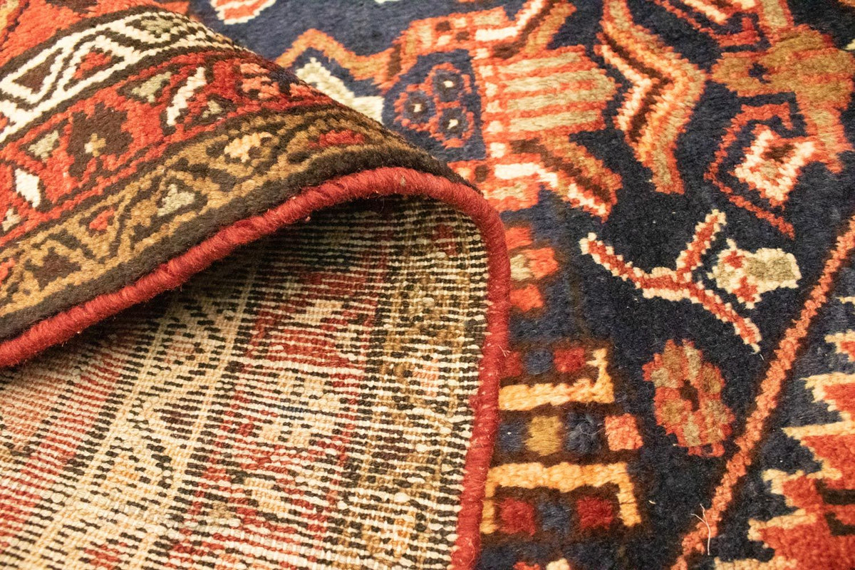 Tapis de couloir Tapis persan - Nomadic - 318 x 106 cm - bleu