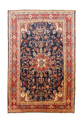 Tapis persan - Nomadic - 317 x 203 cm - bleu