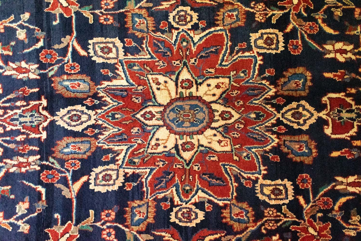 Tapis persan - Nomadic - 317 x 203 cm - bleu
