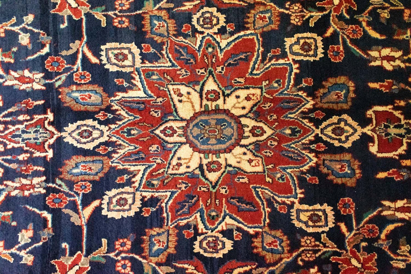 Tapis persan - Nomadic - 317 x 203 cm - bleu
