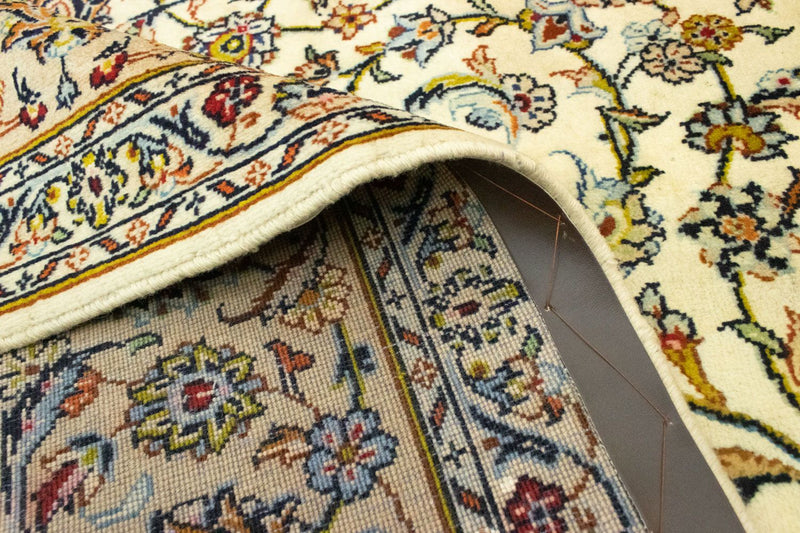 Tapis persan - Keshan - 364 x 250 cm - beige