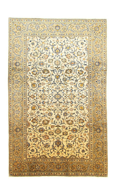 Tapis persan - Keshan - 378 x 237 cm - beige