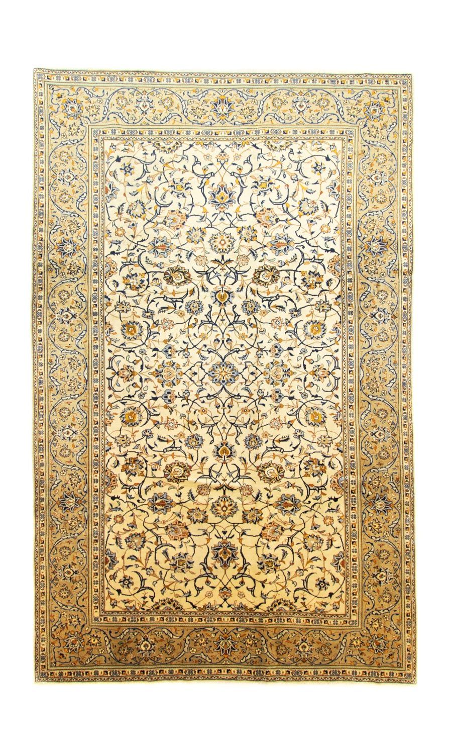 Tapis persan - Keshan - 378 x 237 cm - beige