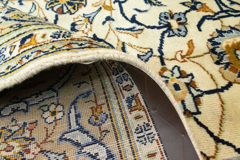 Tapis persan - Keshan - 378 x 237 cm - beige