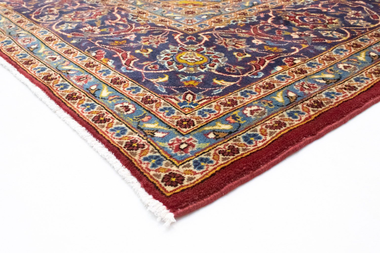 Tapis persan - Keshan - 401 x 304 cm - rouge