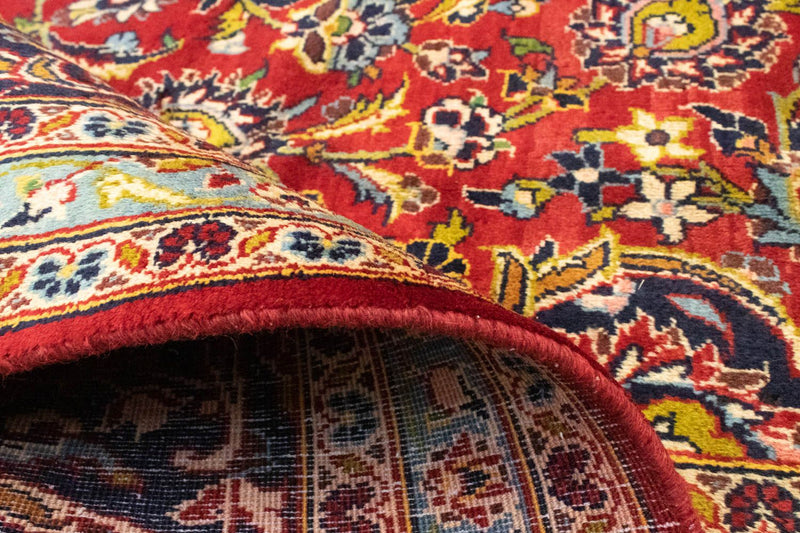 Tapis persan - Keshan - 407 x 292 cm - rouge