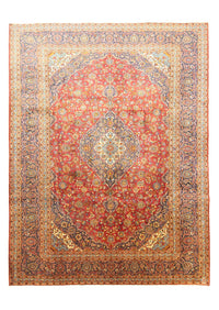 Tapis persan - Keshan - 397 x 300 cm - orange