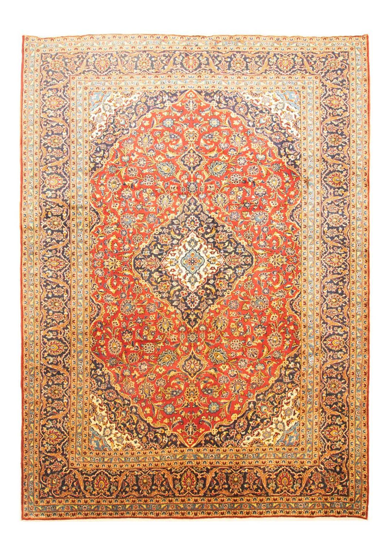 Tapis persan - Keshan - 414 x 297 cm - orange