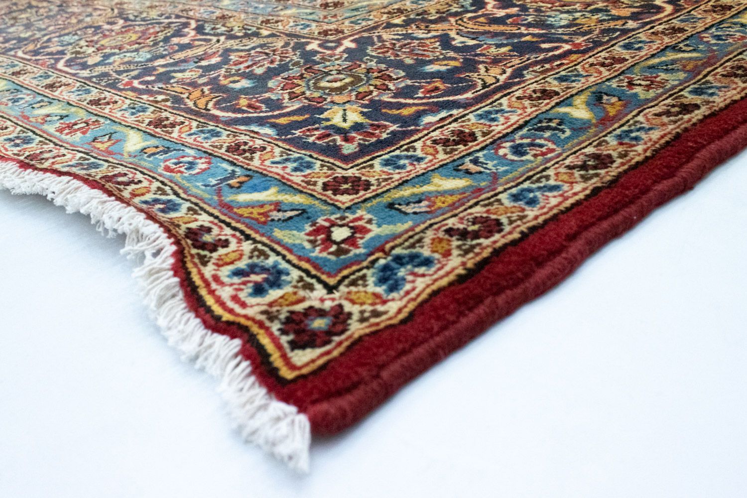 Tapis persan - Keshan - 414 x 297 cm - orange