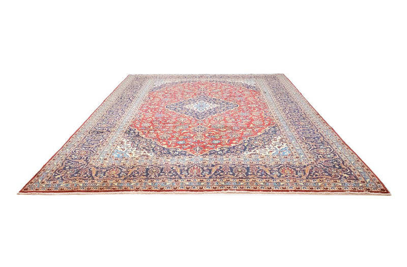 Tapis persan - Keshan - 414 x 297 cm - orange