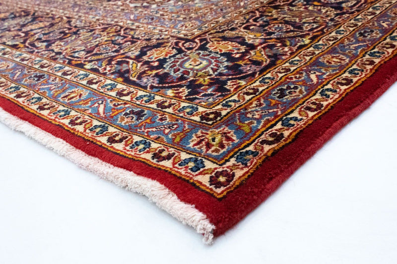 Tapis persan - Keshan - 384 x 303 cm - bleu