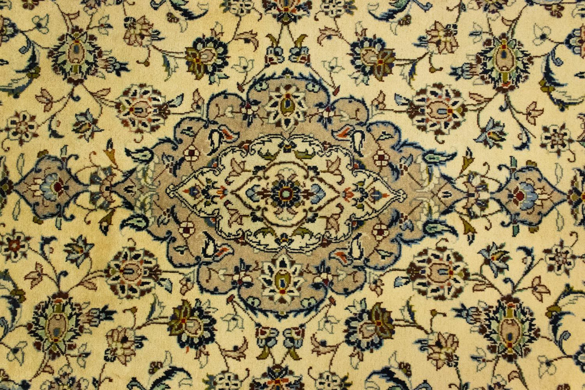 Tapis persan - Keshan - 300 x 198 cm - beige
