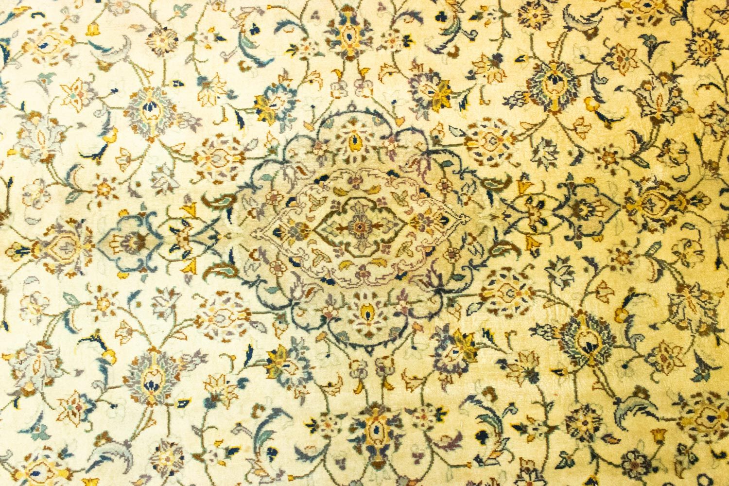 Tapis persan - Keshan - 300 x 202 cm - beige