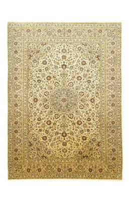 Tapis persan - Keshan - 350 x 252 cm - beige