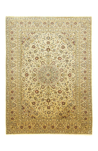 Tapis persan - Keshan - 350 x 252 cm - beige