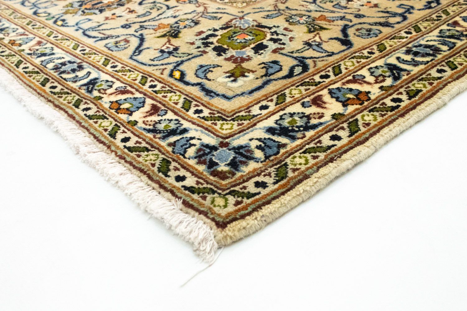 Tapis persan - Keshan - 404 x 292 cm - beige