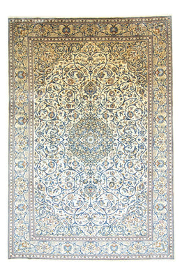 Tapis persan - Keshan - 402 x 281 cm - beige