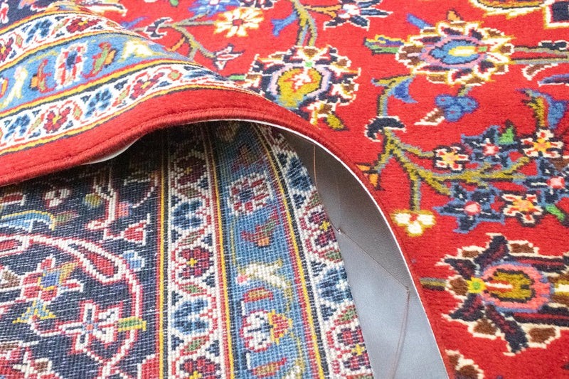 Tapis persan - Keshan - 344 x 246 cm - rouge