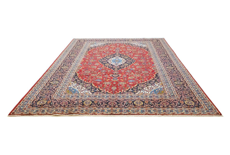 Tapis persan - Keshan - 344 x 246 cm - rouge