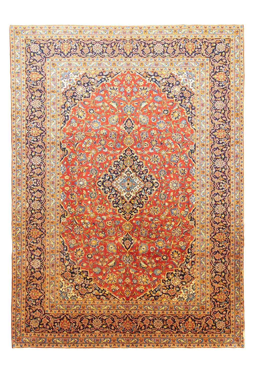 Tapis persan - Keshan - 382 x 270 cm - orange