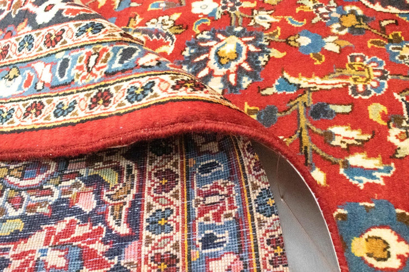 Tapis persan - Keshan - 356 x 251 cm - rouge