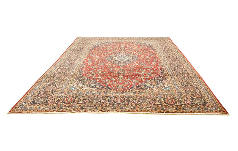 Tapis persan - Keshan - 356 x 251 cm - rouge