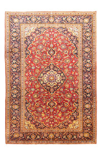 Tapis persan - Keshan - 358 x 248 cm - rouge