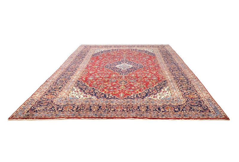 Tapis persan - Keshan - 358 x 255 cm - rouge