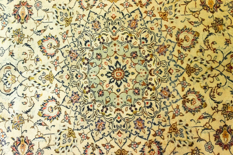Tapis persan - Keshan - 350 x 254 cm - beige