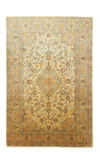 Tapis persan - Keshan - 369 x 246 cm - beige