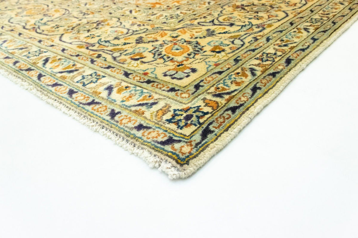 Tapis persan - Keshan - 369 x 246 cm - beige