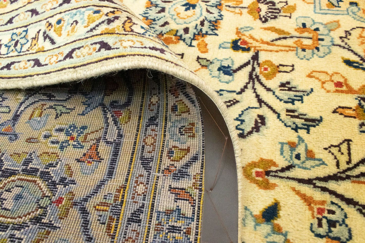 Tapis persan - Keshan - 369 x 246 cm - beige