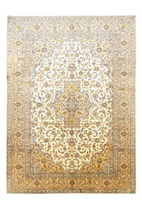 Tapis persan - Keshan - 396 x 293 cm - beige