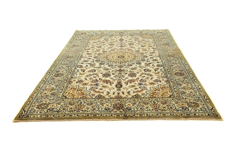 Tapis persan - Keshan - 295 x 195 cm - beige